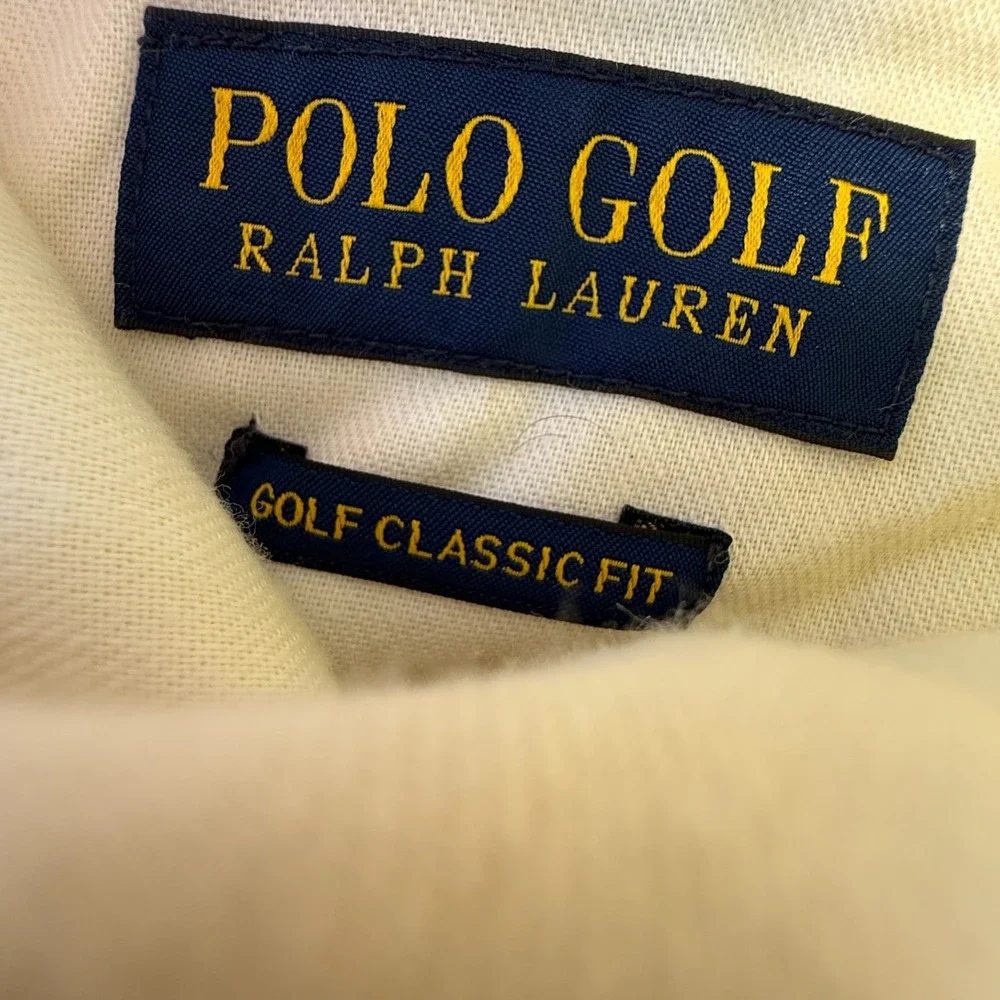 Polo Ralph Lauren Golf Shorts Men 38 Yellow Chino Flat Front Classic fit‎